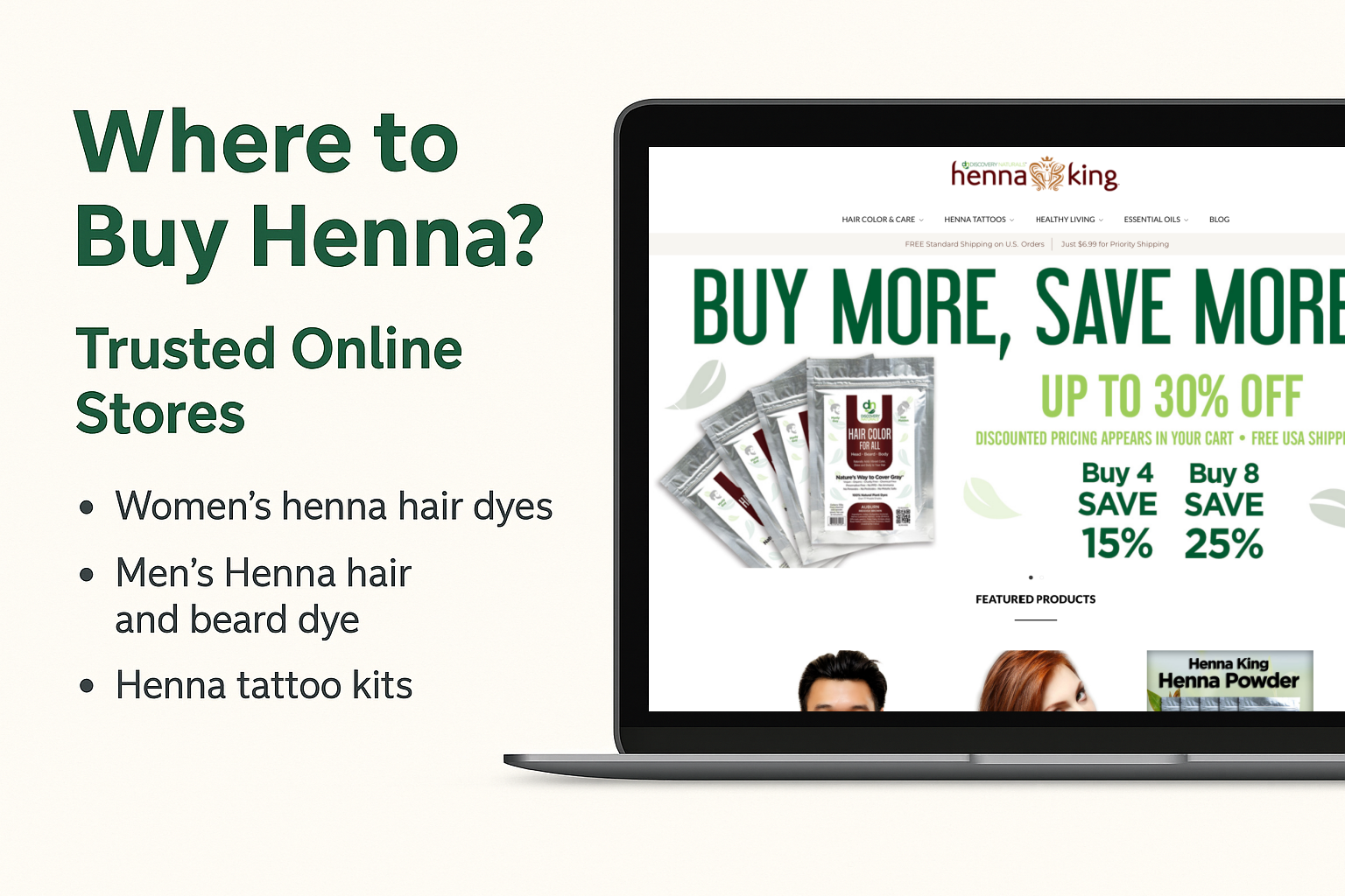 Where to buy henna from Henna King.